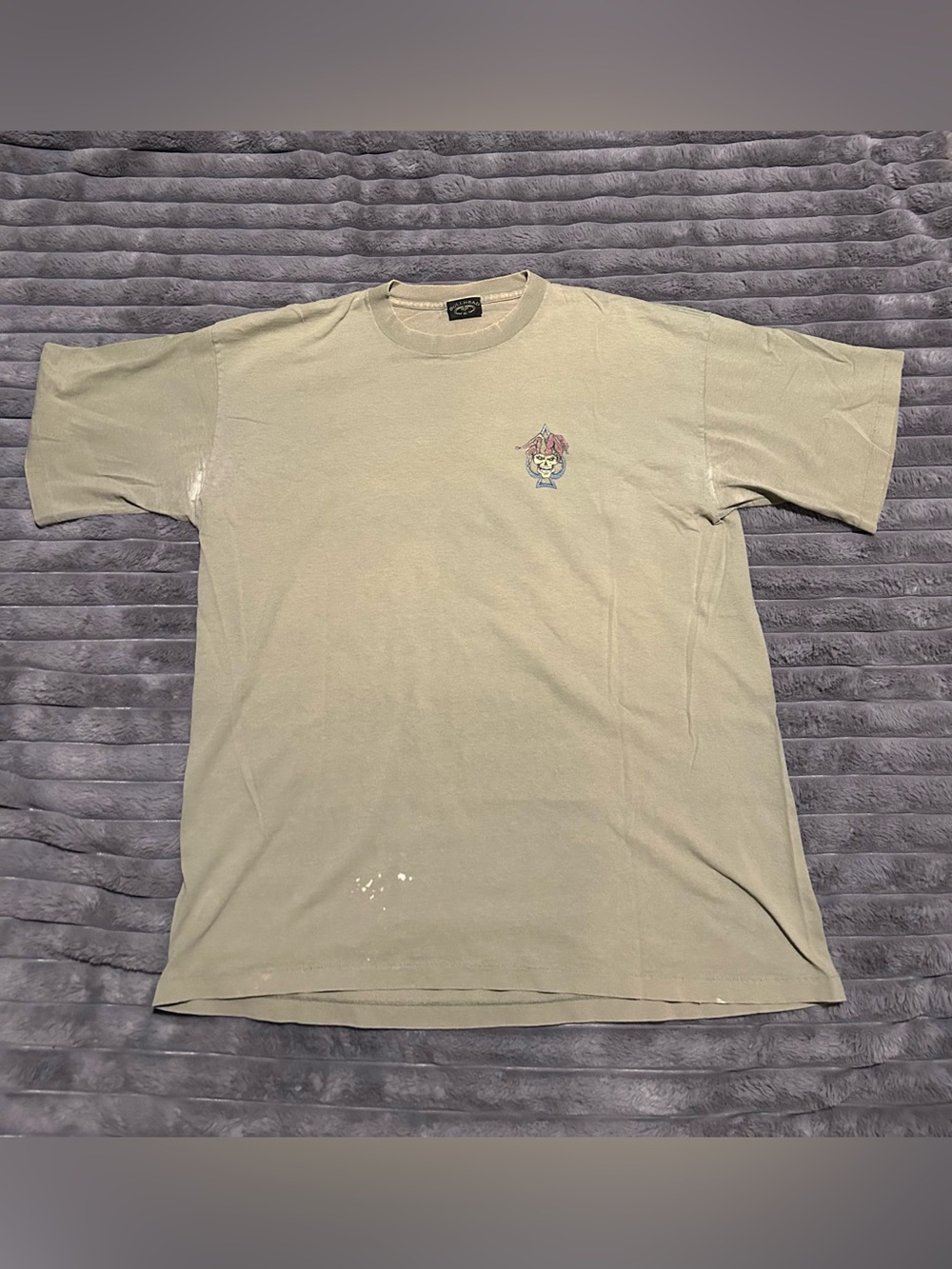 Bullhead Jester Skull "Game of Chance Winner Takes All" Graphic T-Shirt
